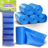 Mighty Clean Baby Disposable Diaper Bag Refill Rolls
