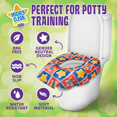Mighty Clean Baby Large Disposable Toilet Seat Covers