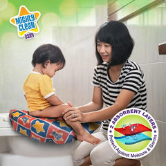 Mighty Clean Baby Large Disposable Toilet Seat Covers