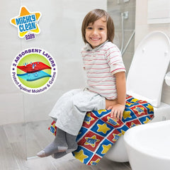 Mighty Clean Baby XL Disposable Toilet Seat Covers