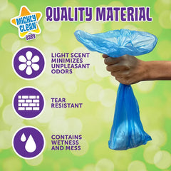 Mighty Clean Baby Disposable Diaper Bag Refill Rolls